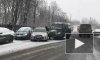 Сильный снегопад "спровоцировал" более 400 ДТП в Петербурге и области