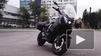 В России представили первый прототип электрического мотоцикла Aurus