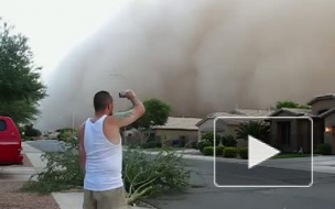 Американский город в Аризоне за секунды превратился в пыль