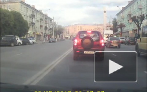 Видео: в Рязани сбили девушку переходившую дорогу вне пешехода