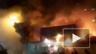 На улице Брянцева сгорела бытовка, в которой жили киргизы