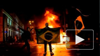В Бразилии сожгли кубок мира