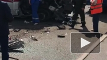 Видео: На Индустриальном в страшной аварии столкнулись "скорая", троллейбус и мусоровоз