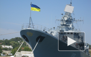 Фрегат "Гетман Сагайдачный" последние новости: корабль пришел в Одессу под флагом Украины