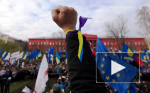 Украинцы блокировали спецназ, который шел подавлять евромайдан