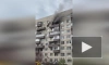 На Октябрьской набережной из-за пожара в квартире эвакуировали жильцов 