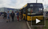 Появилось видео с места ужасной аварии с цементовозом и автобусом на Стартовой