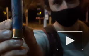 Стрельба по протестующим в Минске попала на видео