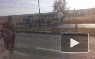 Видео взрыва автобуса в Волгограде появилось в Сети