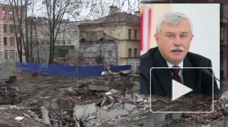 Полтавченко запретит строительство в историческом центре