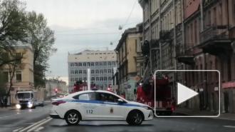 В квартире на Лермонтовском произошел пожар и прорвало трубу с горячей водой