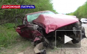 В интернете опубликовали видео последствий смертельной аварии в Туймазинском районе под Уфой, где погибли 5 человек