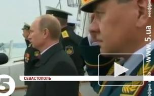 Путин перенес поездку в Крым на церемонию закладки новых кораблей ВМФ