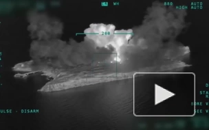 Беспилотник Bayraktar TB2 заснял удар двух истребителей по острову Змеиный
