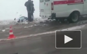 Появилось видео трагической автокатастрофы в Краснодарском крае, в которой погибли три человека