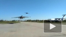 Штурмовик Су-25М1 ВВС Украины пролетел на сверхмалой высоте