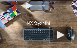 Logitech представила миниатюрную клавиатуру MX Keys Mini