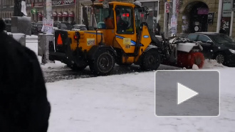 За первые дни ноября в Петербурге выпало 2/3 от объема снега прошлой зимы