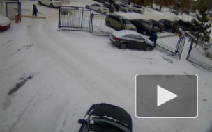 В Перми мужчина набросился на пенсионера и избил его из-за снега (видео)