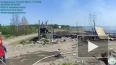 В окрестностях Кудрово загорелся строительный мусор