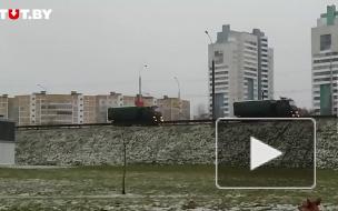 В Минске зафиксировано движение военной техники 