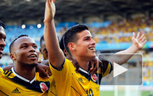 Чемпионат мира 2014, Колумбия — Кот-д'Ивуар 2:1, колумбийцы вышли на первое место