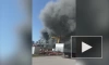 На Витебском проспекте горит производственное здание