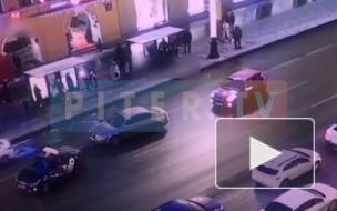 В ДТП на Невском проспекте пострадала машина такси