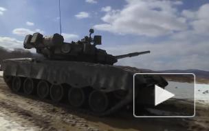 Кантемировской дивизии передали еще 10 модернизированных танков Т-80БВМ