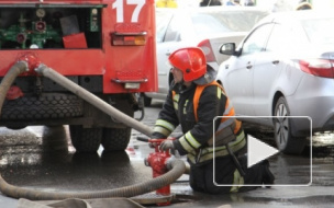В центре Петербурга сгорела пятикомнатная коммуналка на Марата