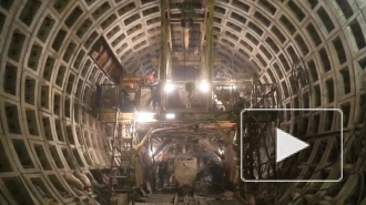 МССС показал видео со строительства "коричневой" линии метрополитена