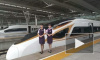Видео из Китая: Самый быстрый в Мире поезд начал курсировать между Пекином и Шанхаем
