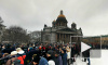 Митингующие оккупировали Исаакиевский собор и требуют отставки губернатора