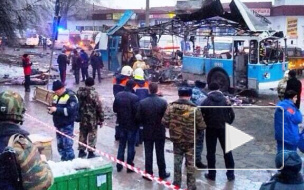 Появилось видео взрыва троллейбуса в Волгограде