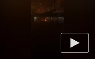Видео: на Кондратьевском сгорела машина