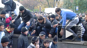 Курбан-байрам парализовал Петроградскую сторону