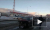 Видео: в ДТП на Выборгской набережной пострадали четверо