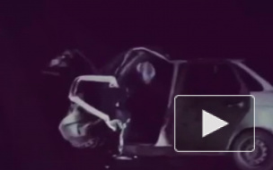 Видео массового ДТП: в Ставрополе трассу не поделили три "Лады"