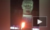 На памятнике Ленину в Улан-Удэ подожгли баннер с буквой V