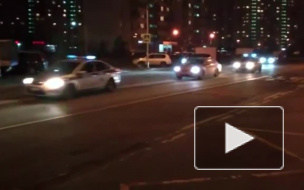 Видео: пьяный лихач не смог удрать от московских полицейских