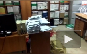Опубликовано оперативное видео с места стрельбы в здании мирового суда в Новокузнецке