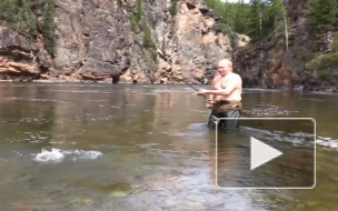 В интернете опубликовали видео подводной охоты Путина