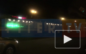 ДТП на Дальневосточном проспекте в Петербурге вызвало "пробку" из трамваев