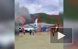 При крушении пассажирского Ан-24 в Бурятии погибли 2 человека 