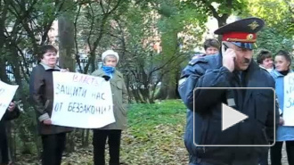 Верните нам нашу землю! Пайщики совхоза «Ручьи» митинговали в саду Чернышевского 