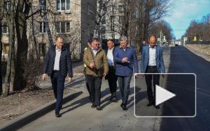 Ильдар Гилязов в Instagram показал ремонт дорог в Выборге