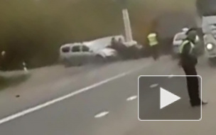  Смертельное видео из Пензы: трассу не поделили фура и легковушка