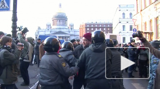 Задержанные на Исаакиевской площади отпущены из полиции