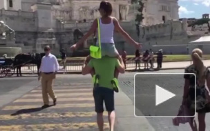 Малафеевы похулиганили в Риме и теперь отдыхают в Питере