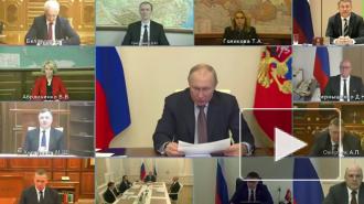 Путин оценил ситуацию с паводками и природными пожарами в регионах
